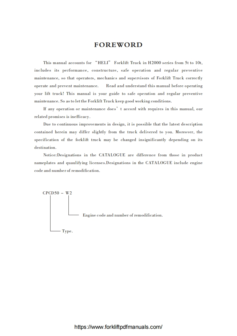 Heli-H2000-5-10-t-Forklift-Truck-Service-Manual维修维护手册-PDF新质力文库 - 聚焦新质生产力发展的数字化知识库_行业洞察 / 理论成果 / 实践指南免费下载新质力文库