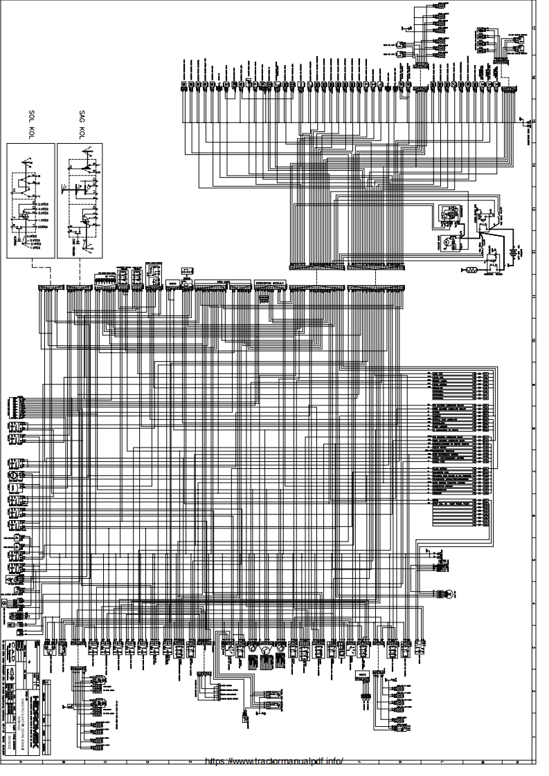 Hidromek-102-Tractor-电器原理图手册-PDF