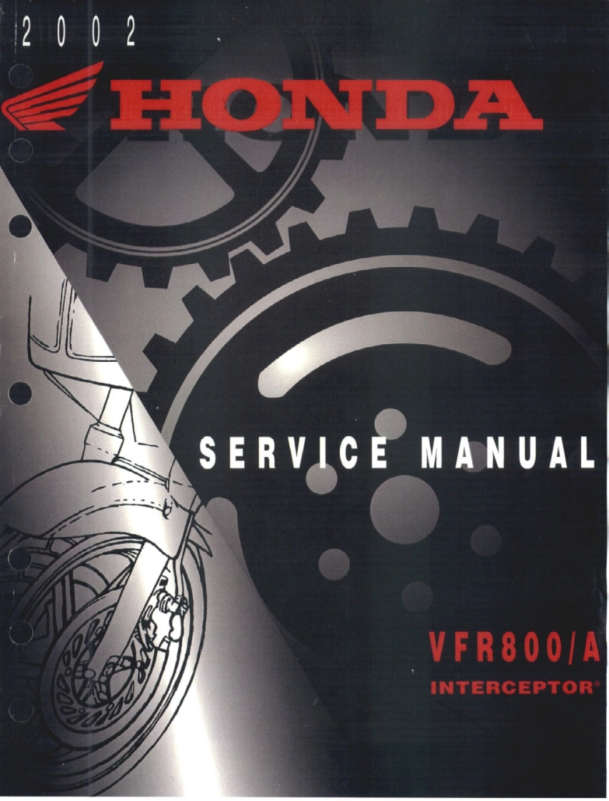 Honda-VFR-800-VTEC-2002-Service-Manual维修维护手册