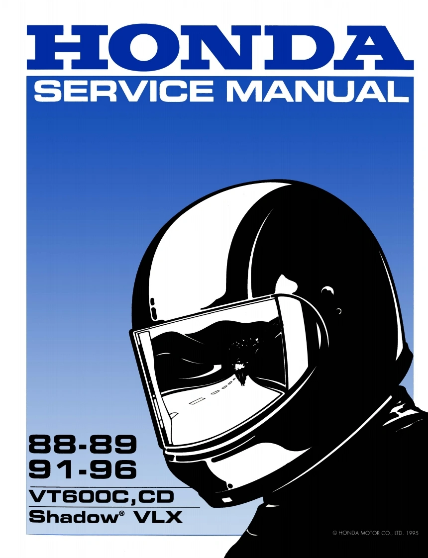 Honda-VT600VLX-Service-Manual-61MR107维修维护手册