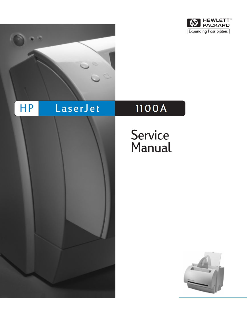 HpLaserjet1100维修手册电气原理图