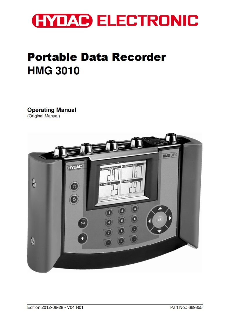 Hydac-HMG3010-User-Manual操作说明书手册新质力文库 - 聚焦新质生产力发展的数字化知识库_行业洞察 / 理论成果 / 实践指南免费下载新质力文库