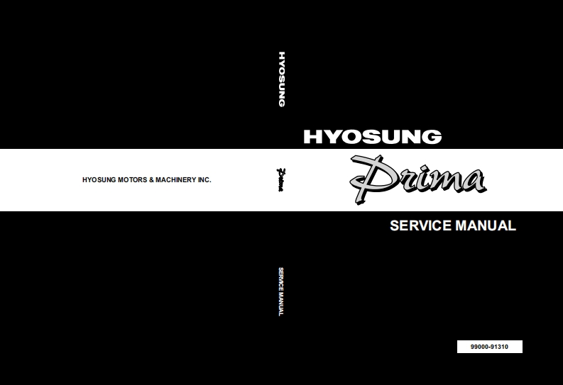 Hyosung_SF50_摩托车维修手册