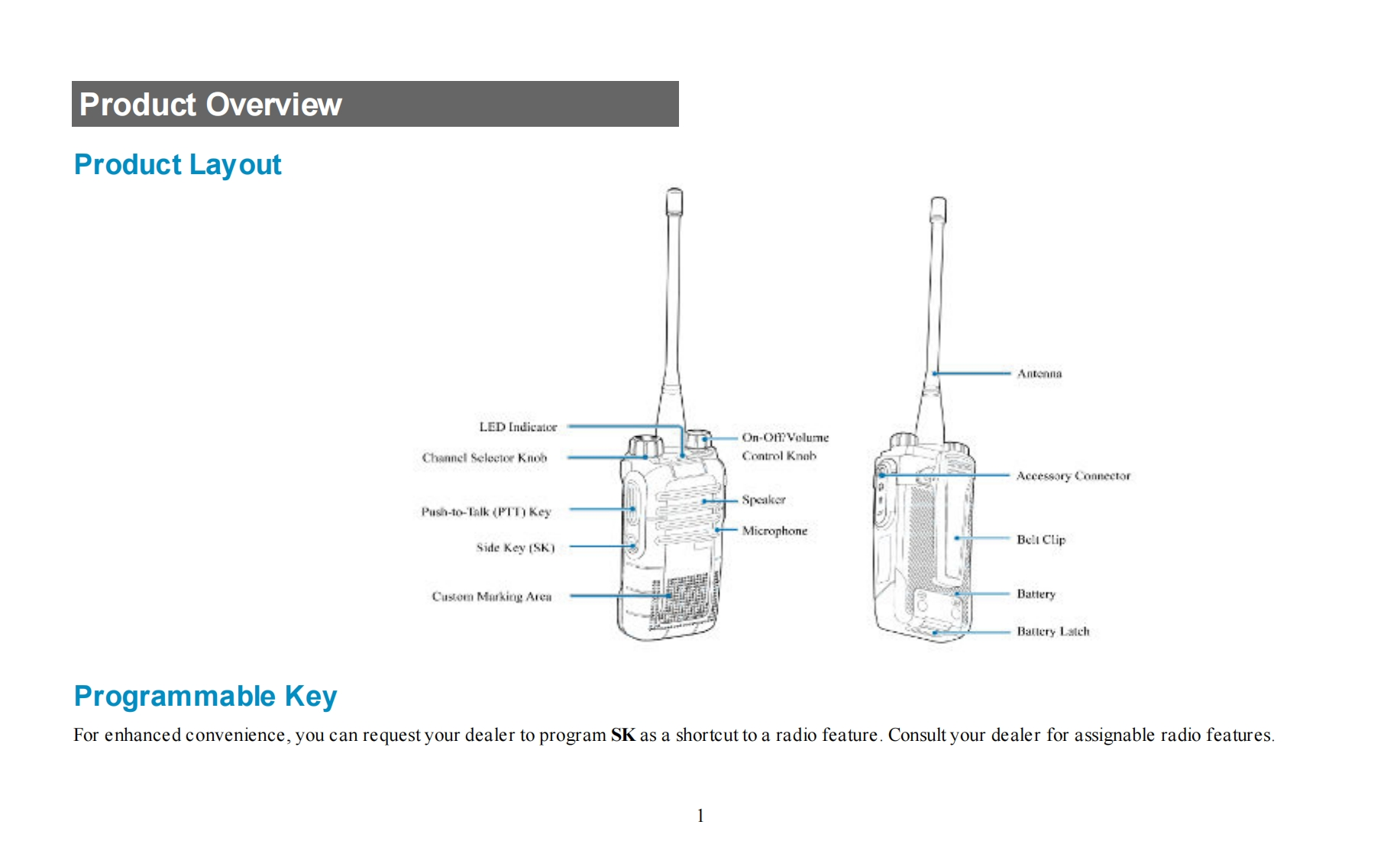 Hytera-BD61X-Digital-Portable-Radio-简明操作说明书手册-R2.0