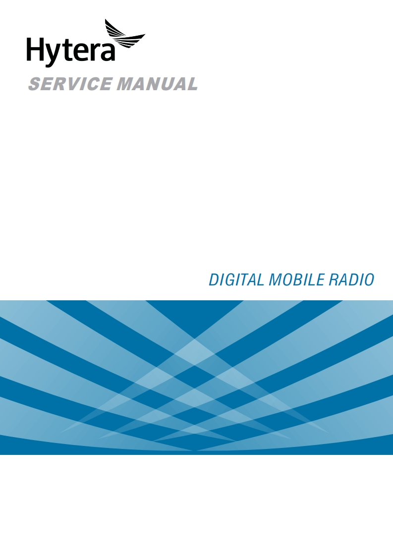 Hytera_MD-78x_G_维修维护电器原理图手册_2016