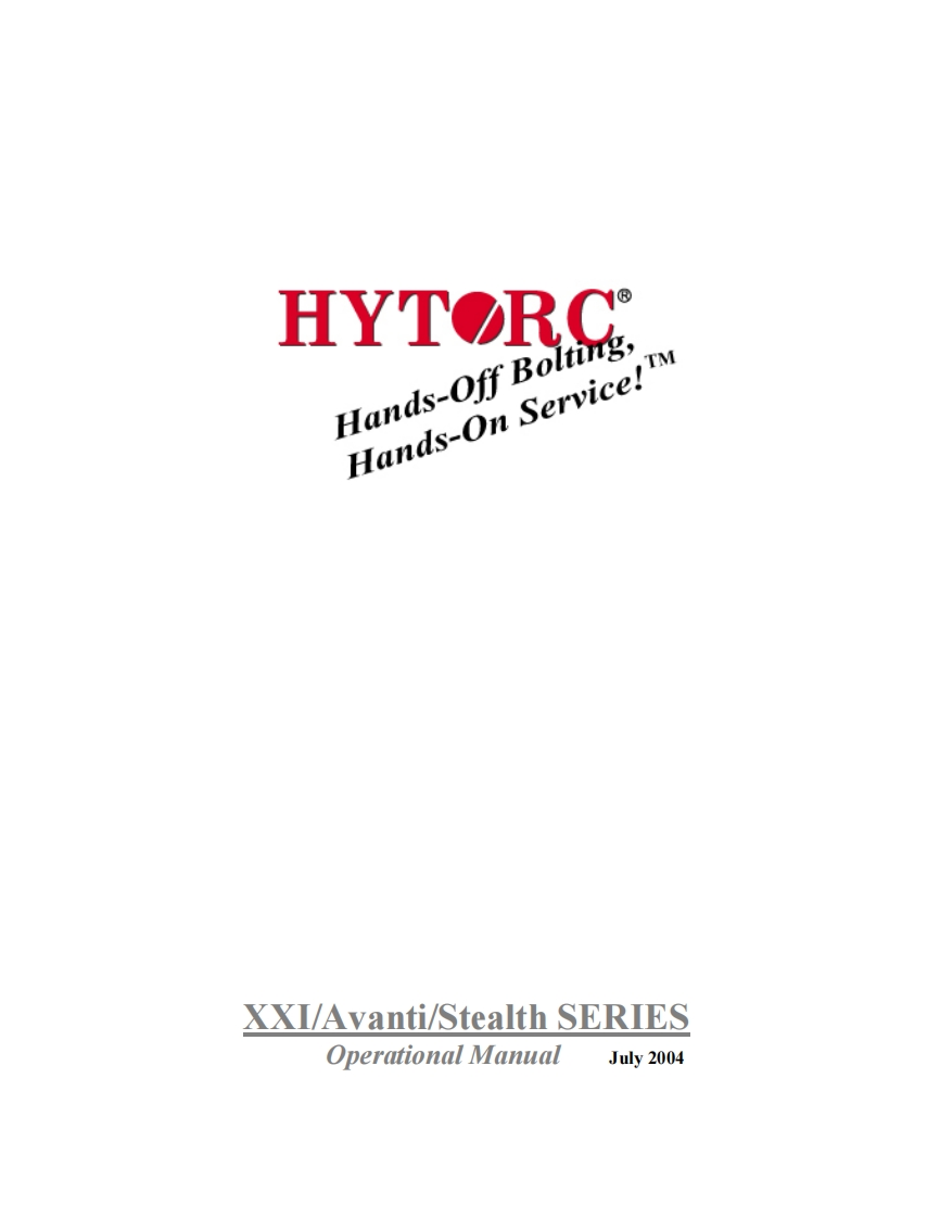 Hytorc-Stealth-User-Manual操作说明书手册新质力文库 - 聚焦新质生产力发展的数字化知识库_行业洞察 / 理论成果 / 实践指南免费下载新质力文库