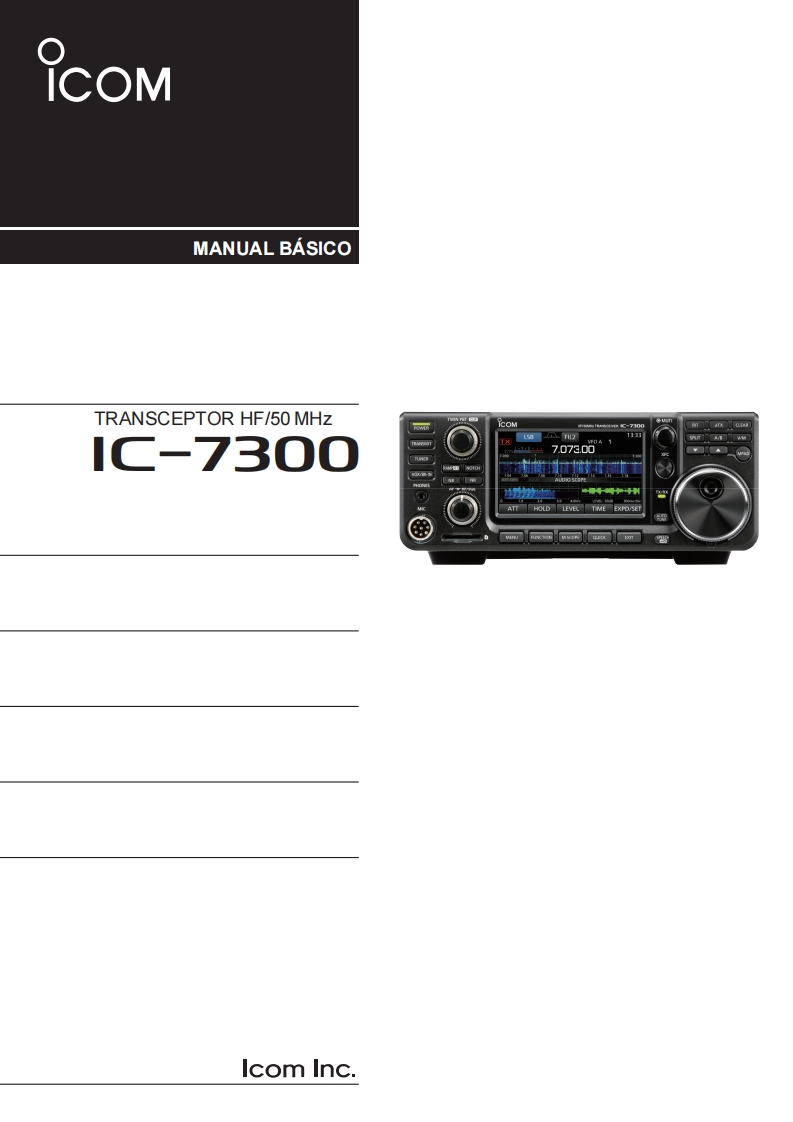IC-7300_basic_使用说明书手册_PT_2017