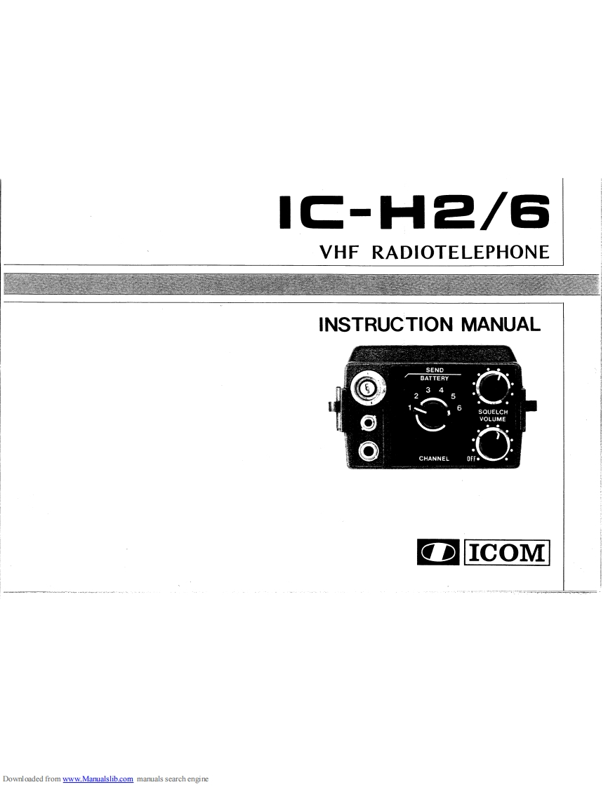 IC-H2-H6-Instruction-manual操作说明书手册