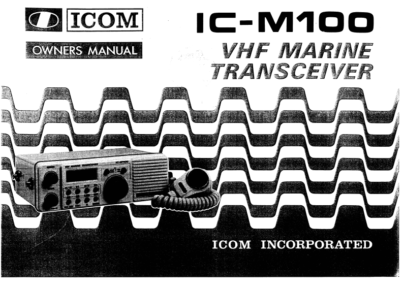 IC-M100_Manual操作说明书手册