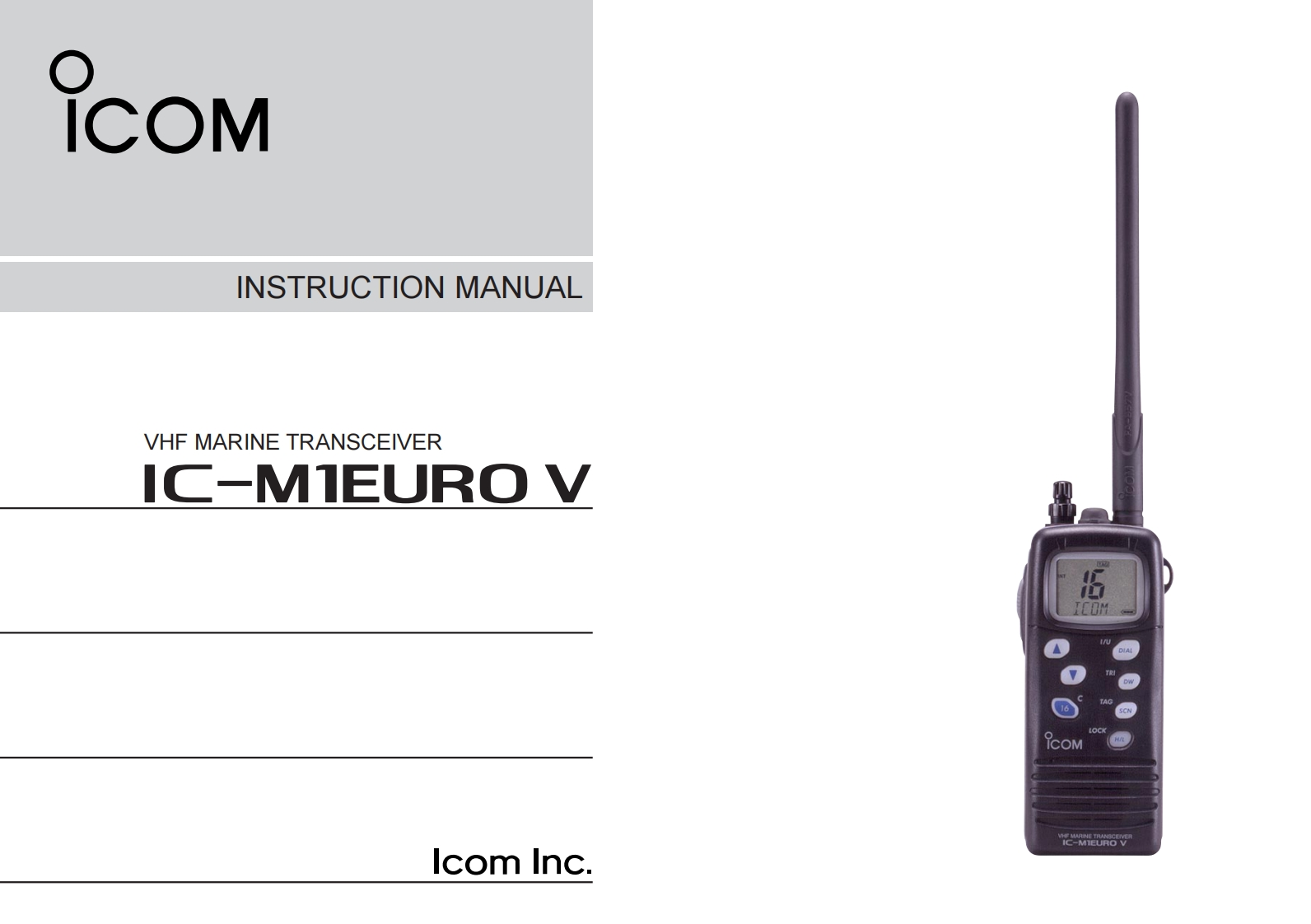 IC-M1EURO_V_Manual操作说明书手册