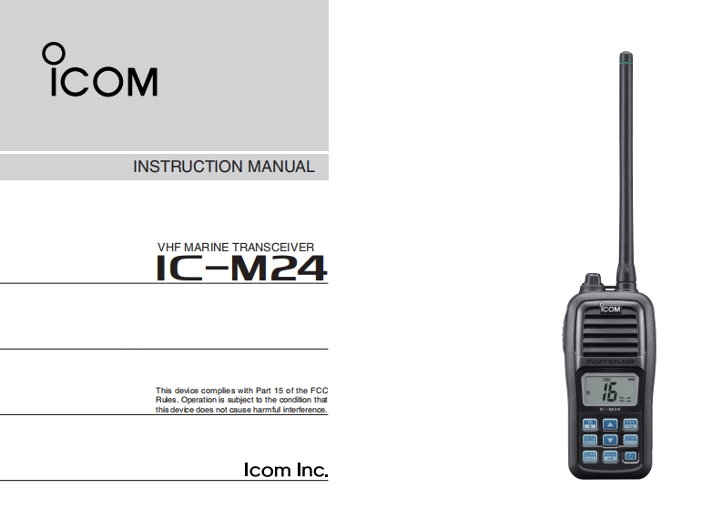 IC-M24_Manual操作说明书手册