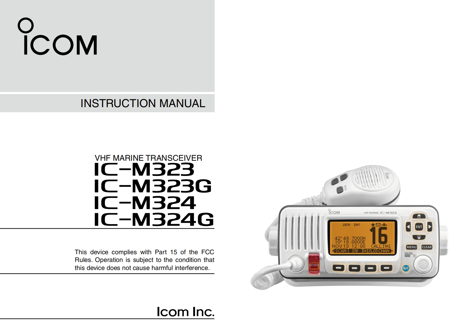 IC-M323-M324_Manual操作说明书手册