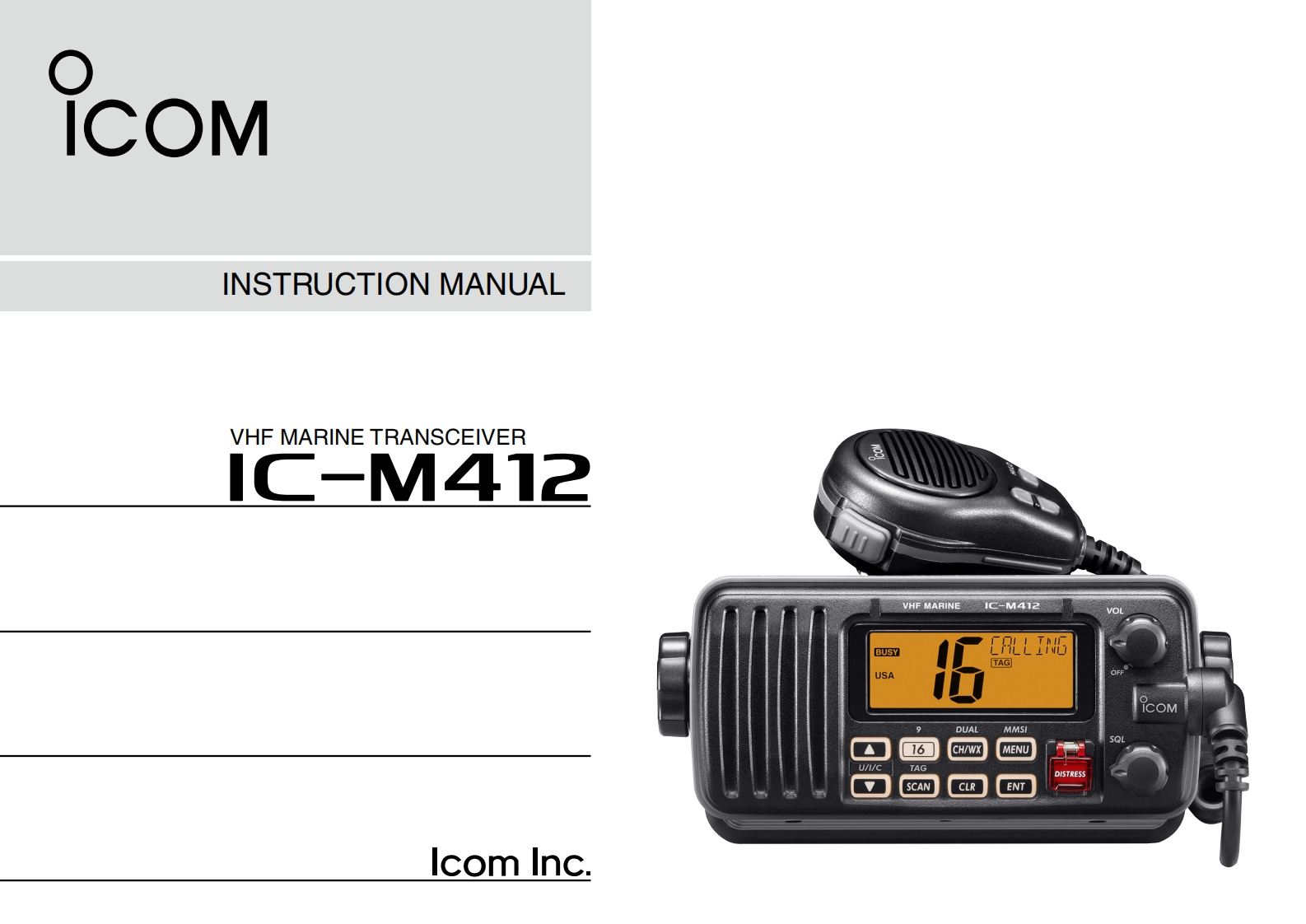 IC-M423_IC-M412_Manual操作说明书手册