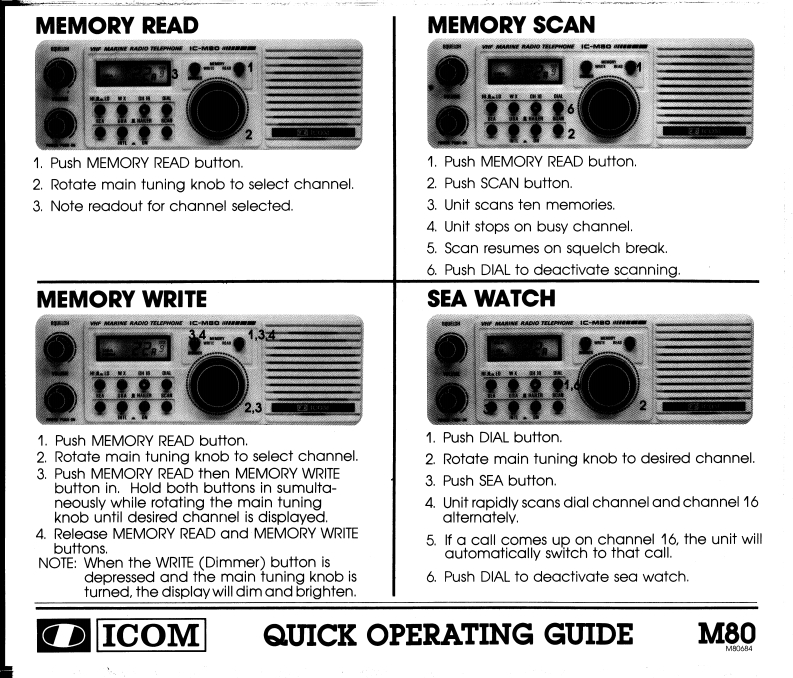 IC-M80_(Operating-Guide操作说明书手册)