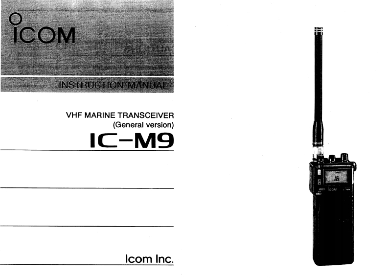 IC-M9_Manual操作说明书手册
