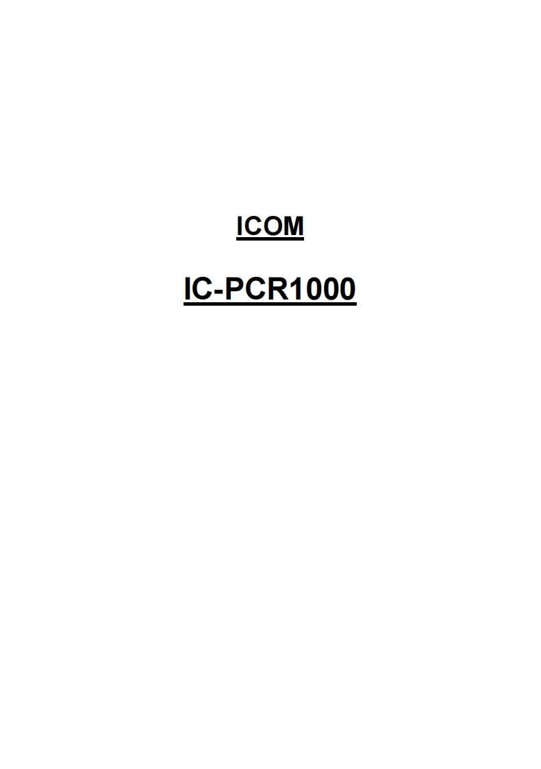IC-PCR1000_1_Manual操作说明书手册