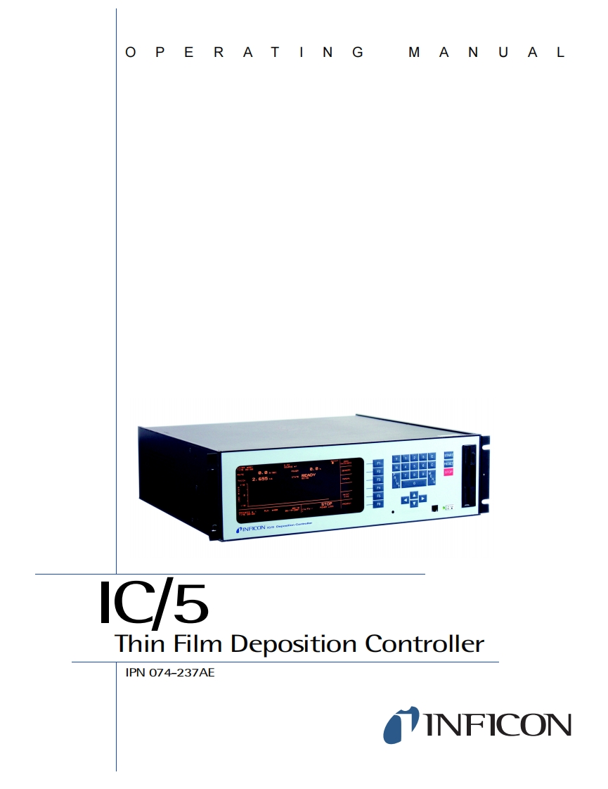 IC5ThinFilmDepositionController_操作说明书手册