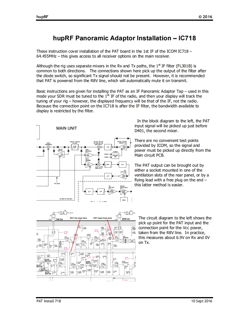 IC718-Installation操作说明书手册