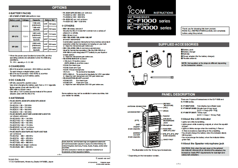 ICOMIC-F2000T英文用户操作手册指南-找手册网