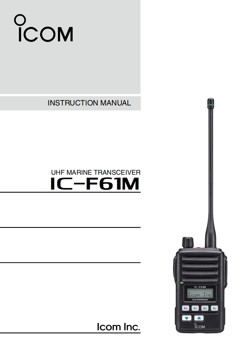 ICOMIC-F61英文用户操作手册指南