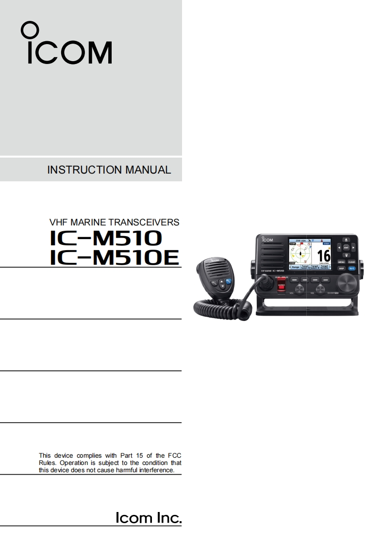 ICOM_IC-M510E_marine_radio_user_manual_en