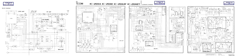 ICOM艾可慕IC-2GXA_AT_E_ET_电器原理图