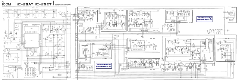 ICOM艾可慕IC-2SAT_ET_电器原理图