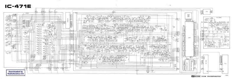 ICOM艾可慕IC-471E_电器原理图