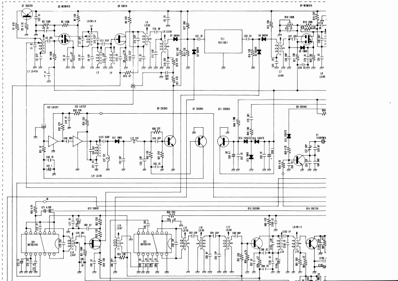 ICOM艾可慕IC-502_电器原理图