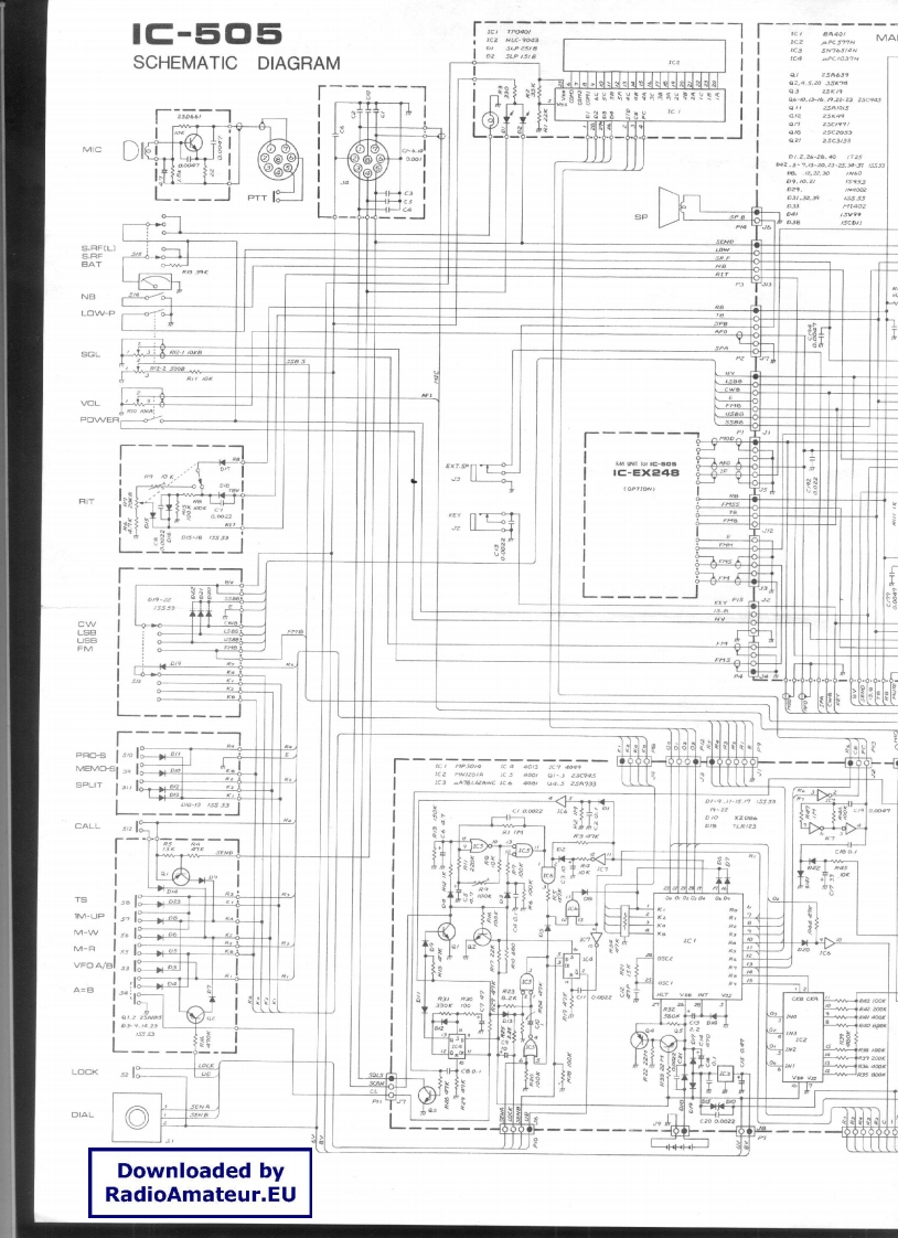 ICOM艾可慕IC-505_电器原理图_I6AAD