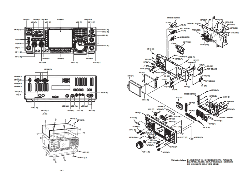 ICOM艾可慕IC-756Pro2_电器原理图