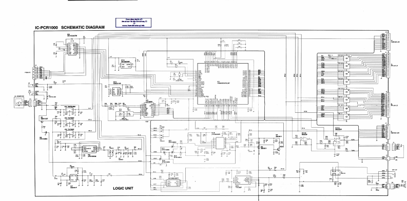 ICOM艾可慕IC-PCR1000_电器原理图