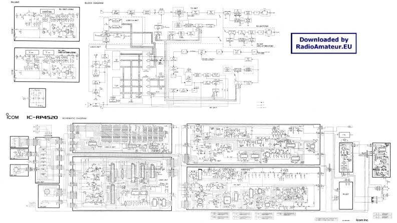 ICOM艾可慕IC-RP4520_电器原理图