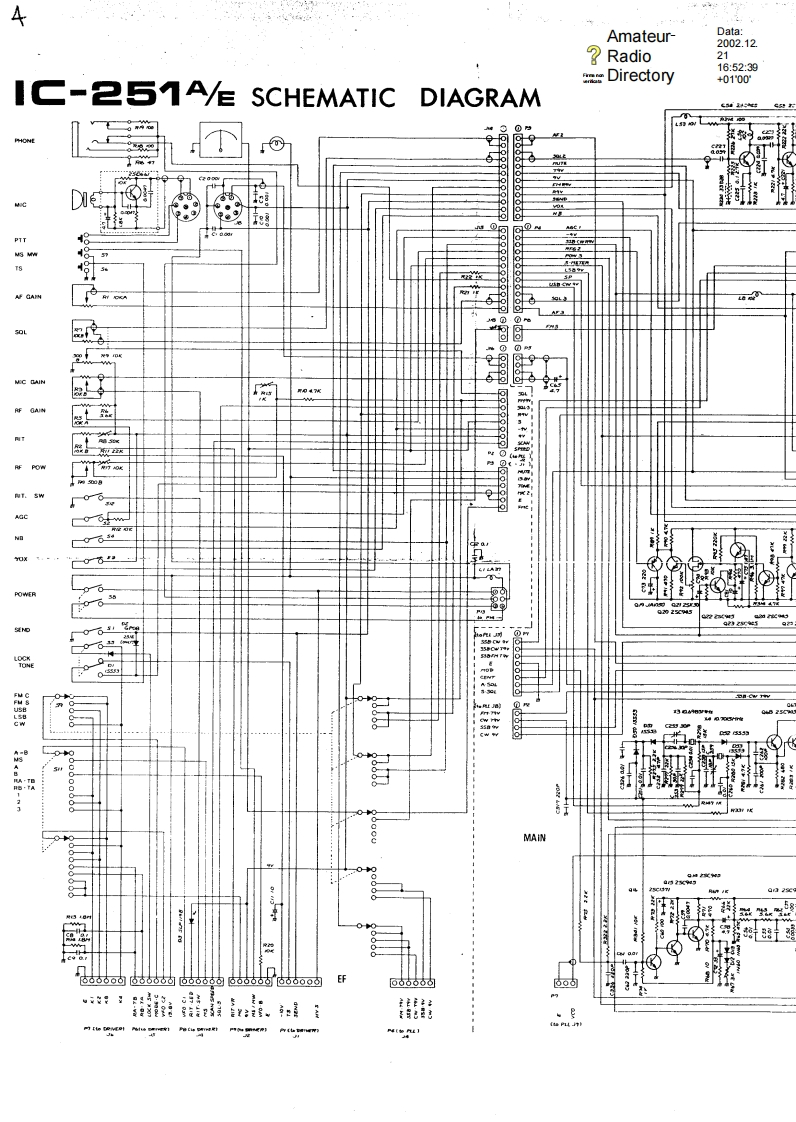 ICOM艾可慕IC251_电器原理图-找手册网