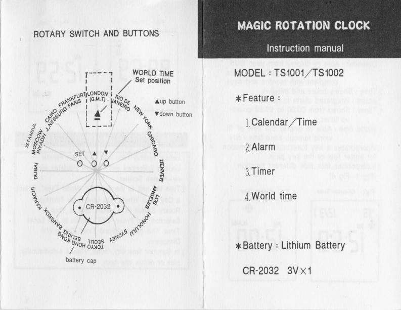 ICOM艾可慕Icom_TS-1001_TS-1002_user操作说明书手册