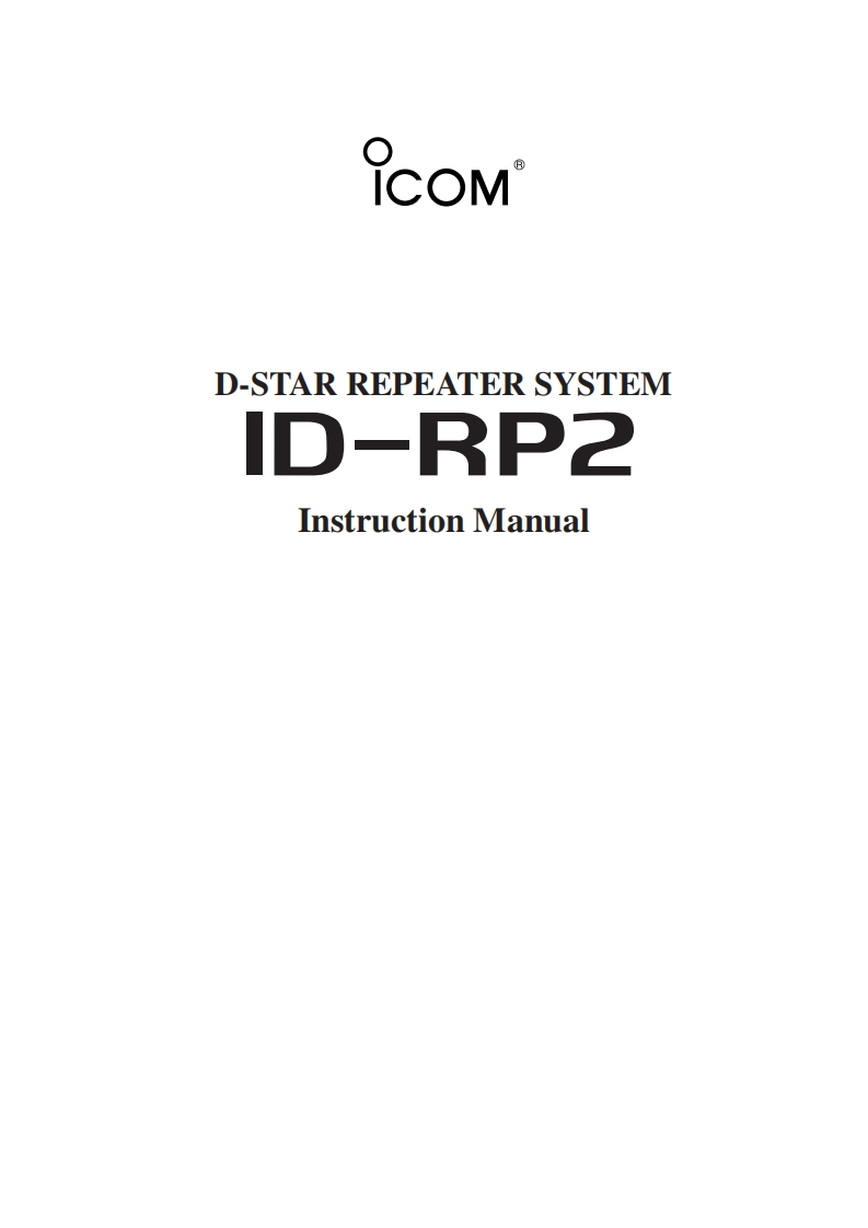 ID-RP2_使用说明书手册