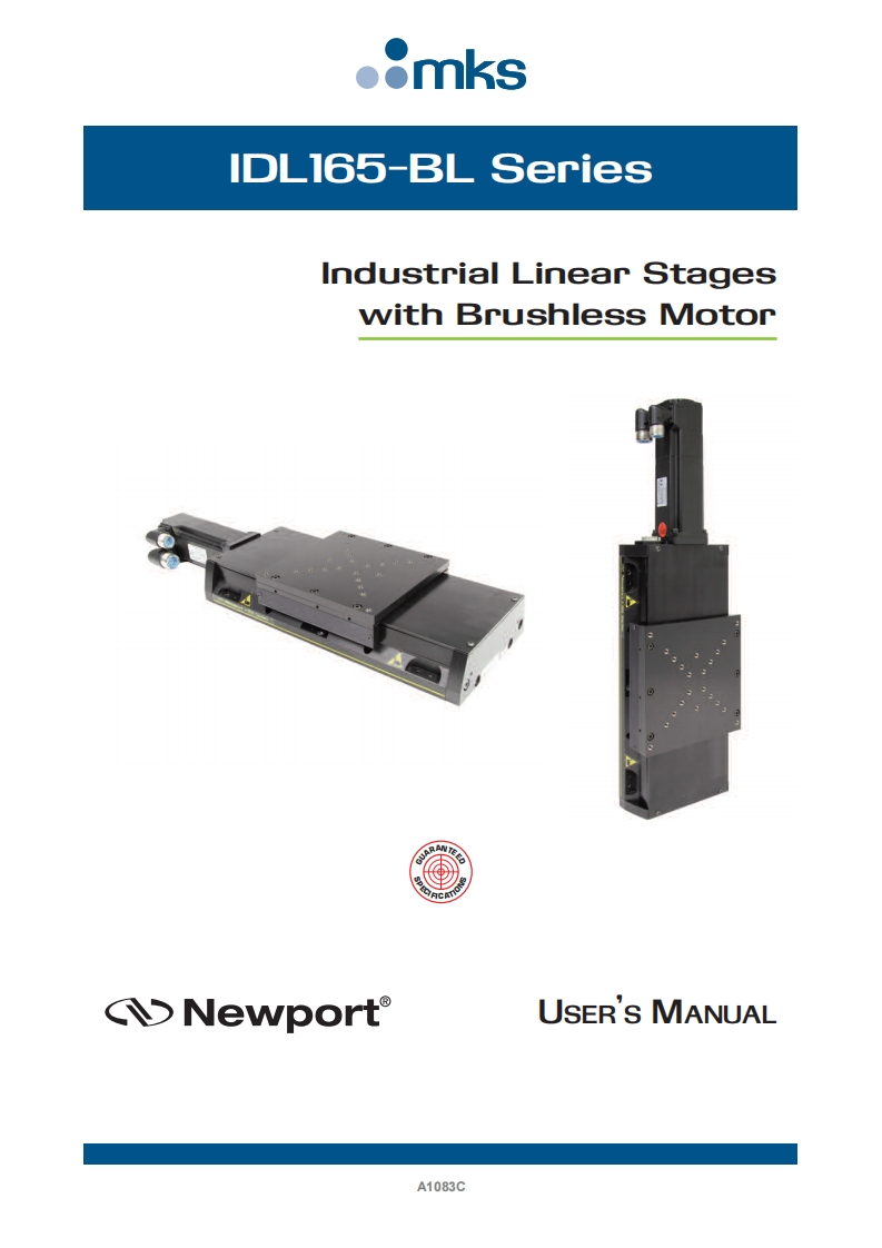 IDL165-BL-使用说明书手册