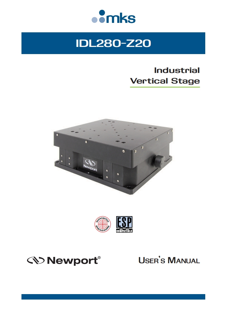 IDL280-Z20-使用说明书手册