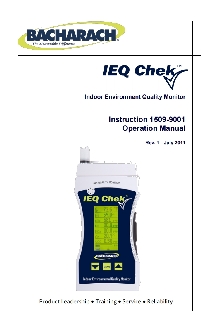 IEQ-Chek_手册说明书指南