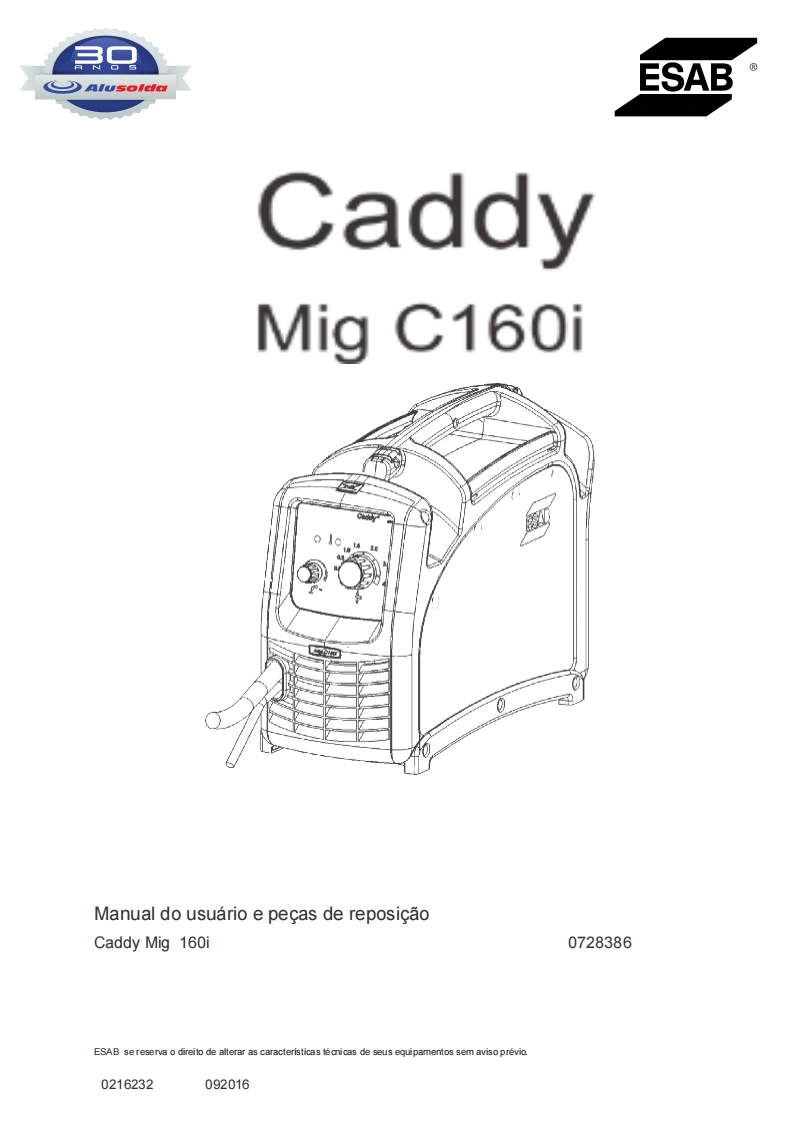 INVERSORA_CADDY_MIG_C160I操作手册含电器原理图-找手册网