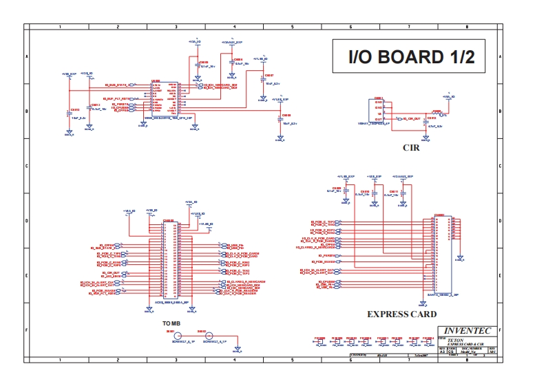 IO-board笔记本电器原理图