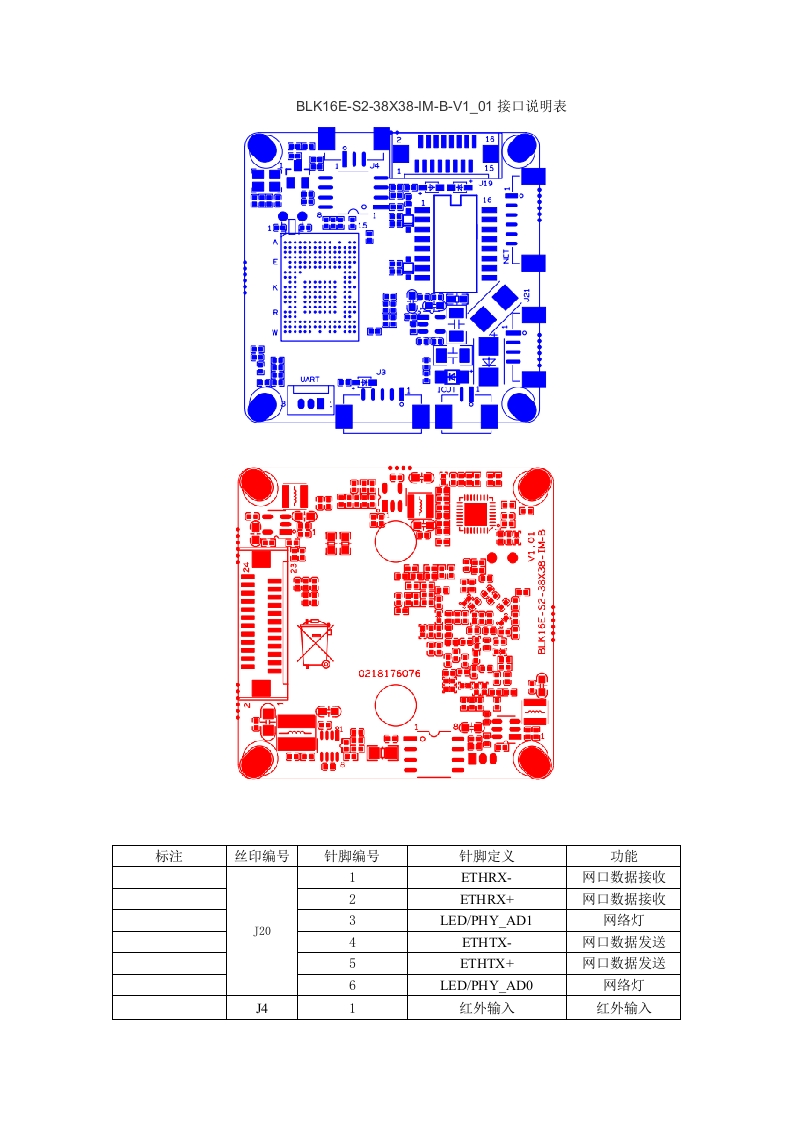 IPG-HP200NS-A-BLK16E-S2-38X38-IM-B-V1_01接口说明表