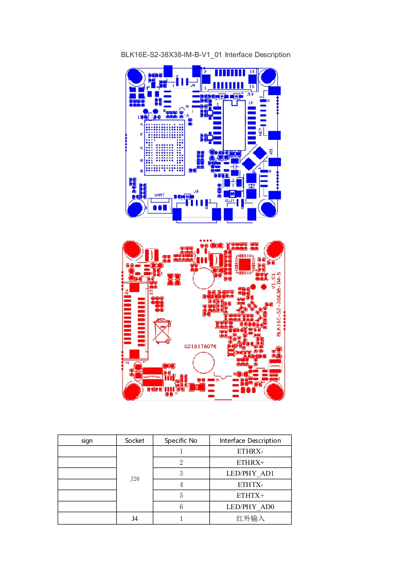 IPG-HP203NY-A-BLK16E-S2-38X38-IM-B-V1_01-Interface-Description