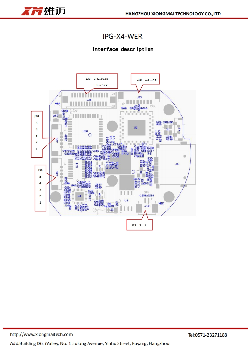 IPG-X4-WER-Interface-Description