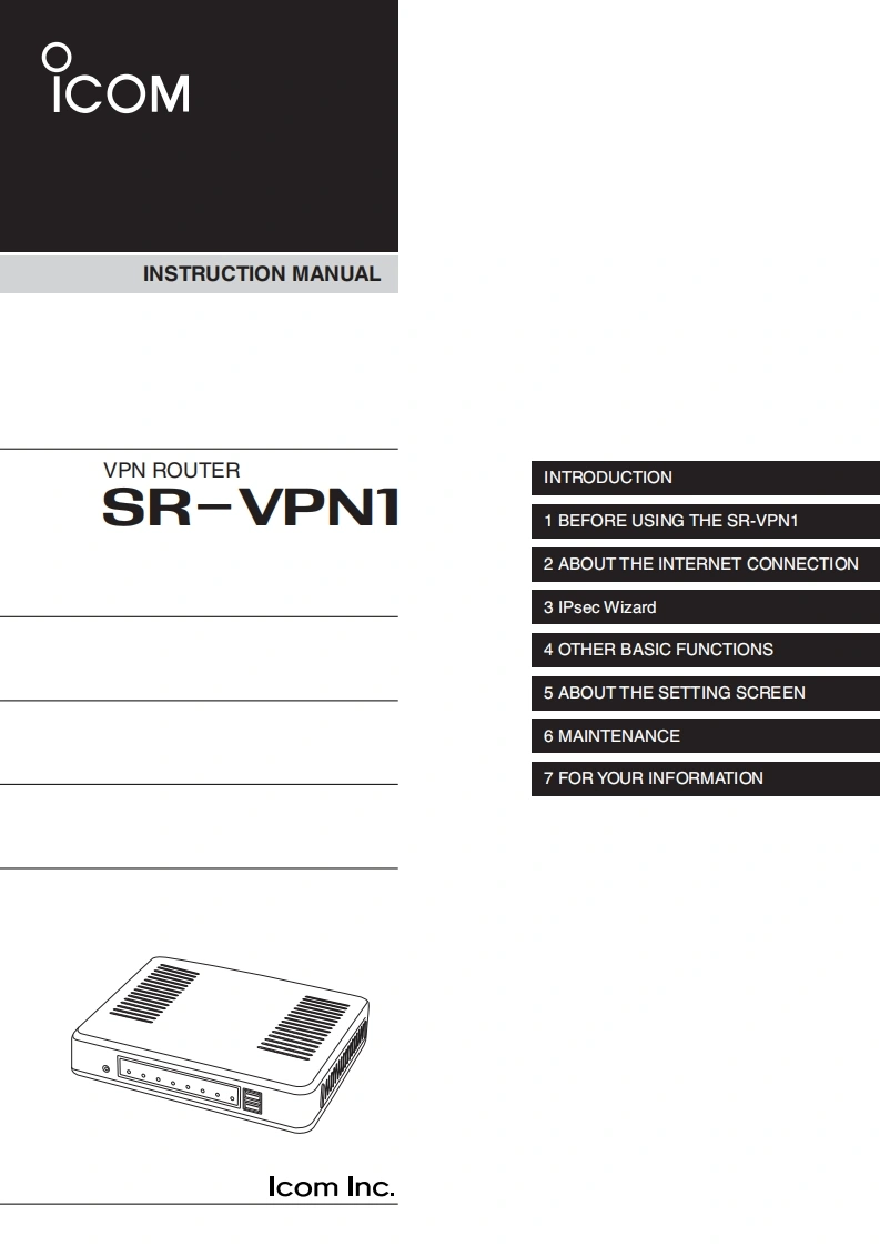 IPRadio_SR-VPN1_InstructionManual操作说明书手册
