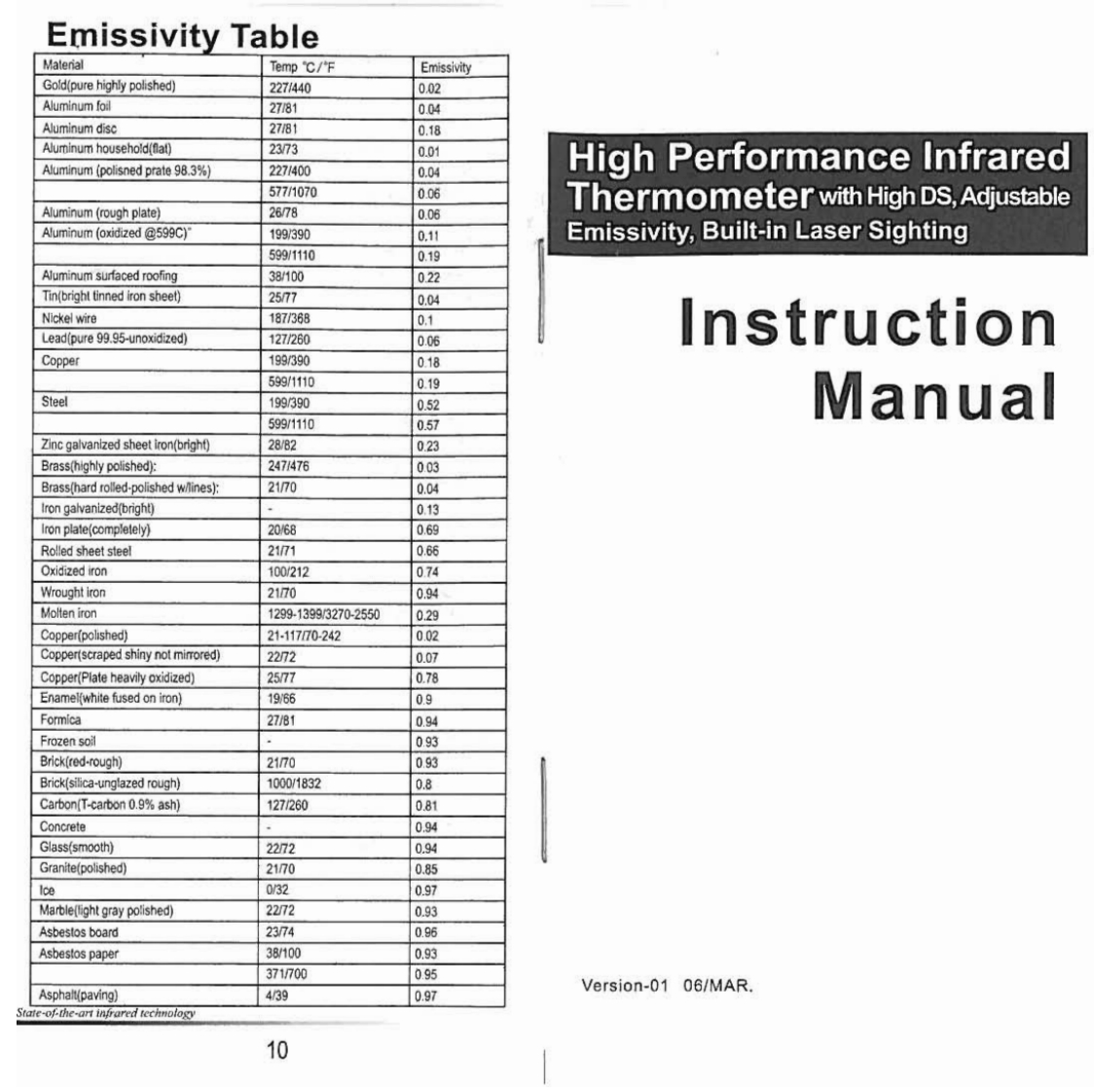 IRT500DL_使用者说明书手册
