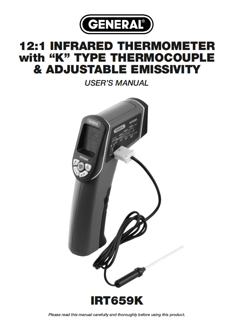 IRT659K_手册说明书指南