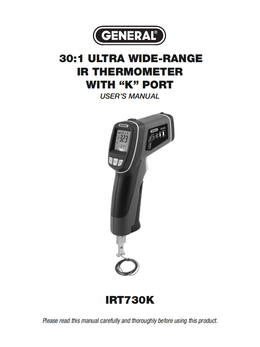 IRT730K_手册说明书指南