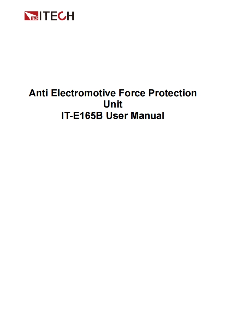IT-E165B-操作说明书手册-EN-1