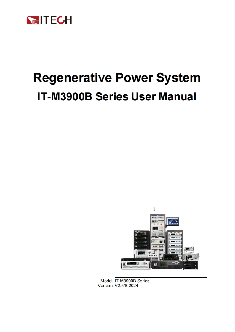IT-M3900B-操作说明书手册-EN